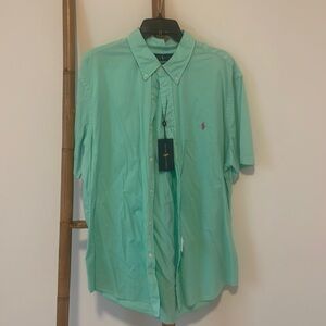 NWT Ralph Lauren Pony Button Up Shirt